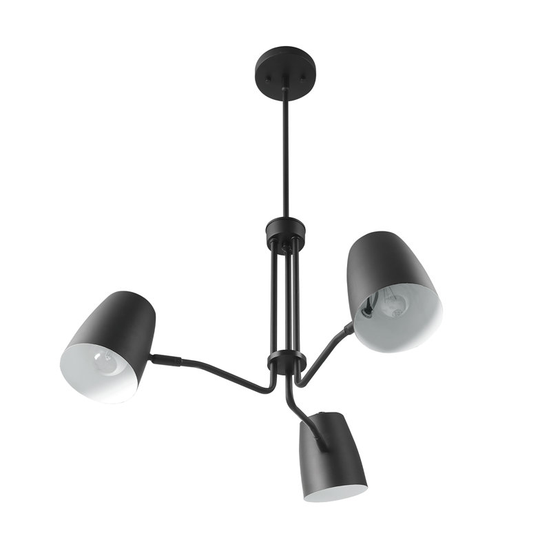 Aneesha 3 - Light Dimmable Geometric Chandelier