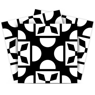 12'' W x 12'' L Vinyl Peel and Stick Mosaic Tile