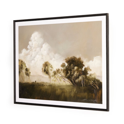 Meet Me There #5 Framed Watercolour Painting Print Canvas