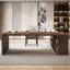 Bureaux en bois massif en L noyer-107934395-107934398