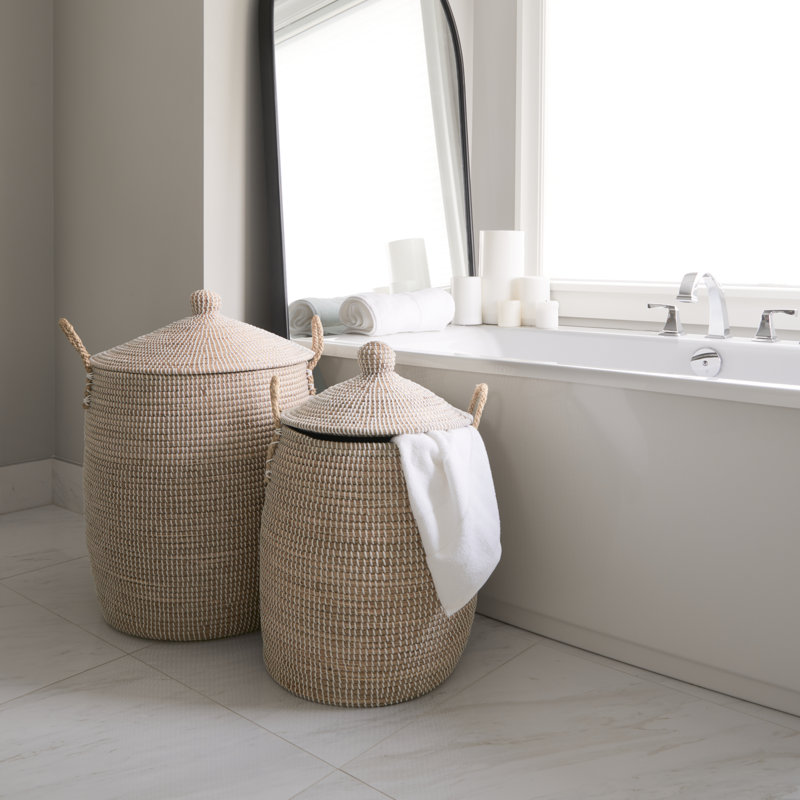 Joss & Main Cordia Seagrass Decorative Basket