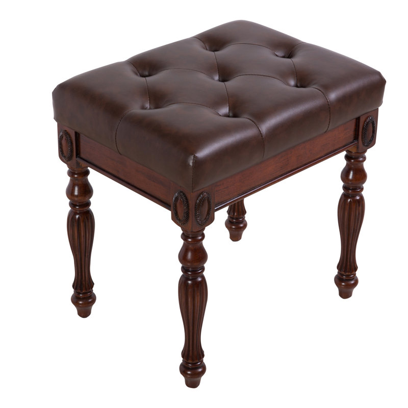 Lhrizi Solid Wood Accent Stool