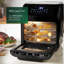 Emperial 12L Air Fryer Oven with Rotisserie Function, Built-in Dehydrator, Digital Display, Timer, 12 Pre-Set Modes - Black