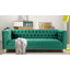 Canapé en velours de luxe 86 po, assemblé -291252972