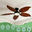 Ventilateur de plafond encastré 52 po Tropical .)