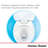 Transitional Elongated Toilet Seat Soft Close, White