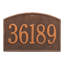 Cape Charles 1-Line Wall Address Plaque-1693233370-1693233375