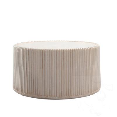 Fluted Drum Coffee Table