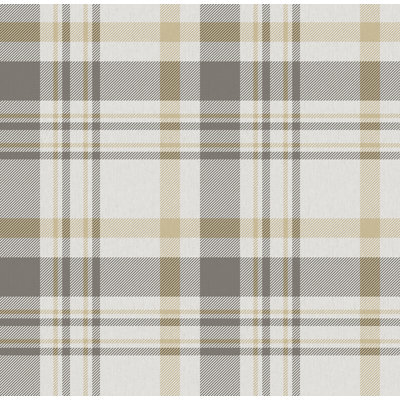 Laughlin Check Plaid Design 10.05M X 53Cm Matte Wallpaper Roll