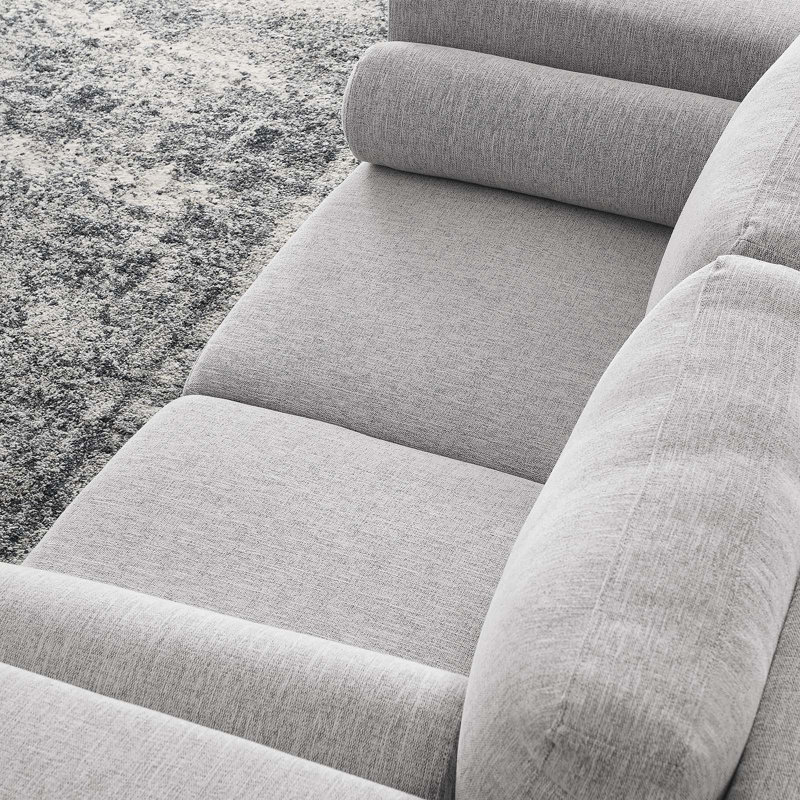 Modway Visible Sofas, Light Gray 100% Polyester