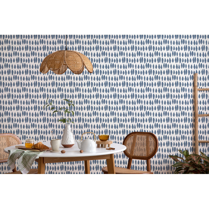 Lomé Cascade 10' L x 24" W Wallpaper Roll, Brush