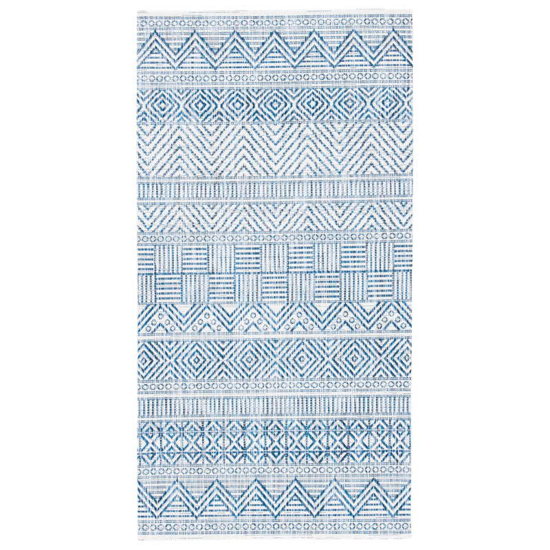Seibold Performance Southwestern Indoor/Outdoor Area Rug, Rectangle 4' x 5'7"