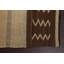 Tapis beige en laine tissé à la main