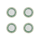 Emerald Porcelain Salad/Dessert Plate