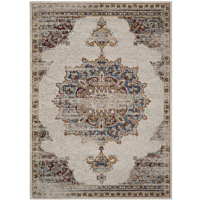 Tapis oriental performance Andy Aria, Rectangle 5 pi 1 po x 7 pi 3 po