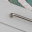 Brushed Nickel Slim Pipe Handles-122026830