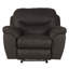 Fauteuil inclinable manuel oscillant standard de 47 po de large Ignasio