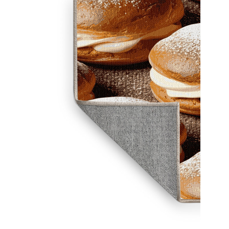  Tapis crème lavable, Rectangulaire 8 pi x 12 pi