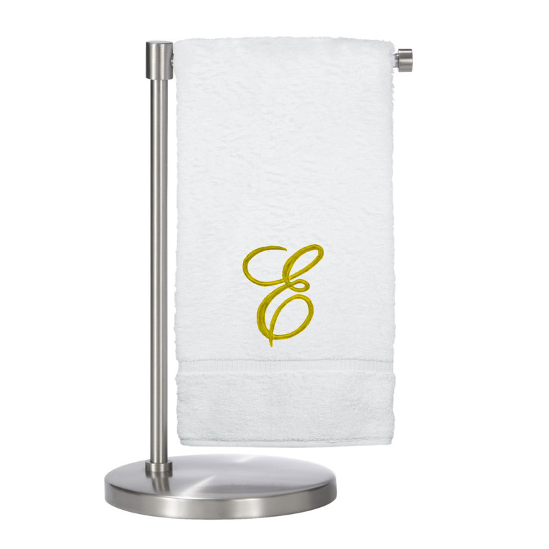 Super Plush Bath Towel, White/Gold, E