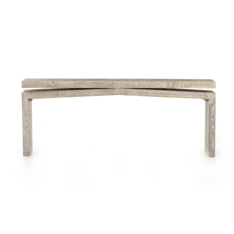 Console Henn, Blé altéré par les intempéries, H 30,75 po x l 94 po x P 15 po