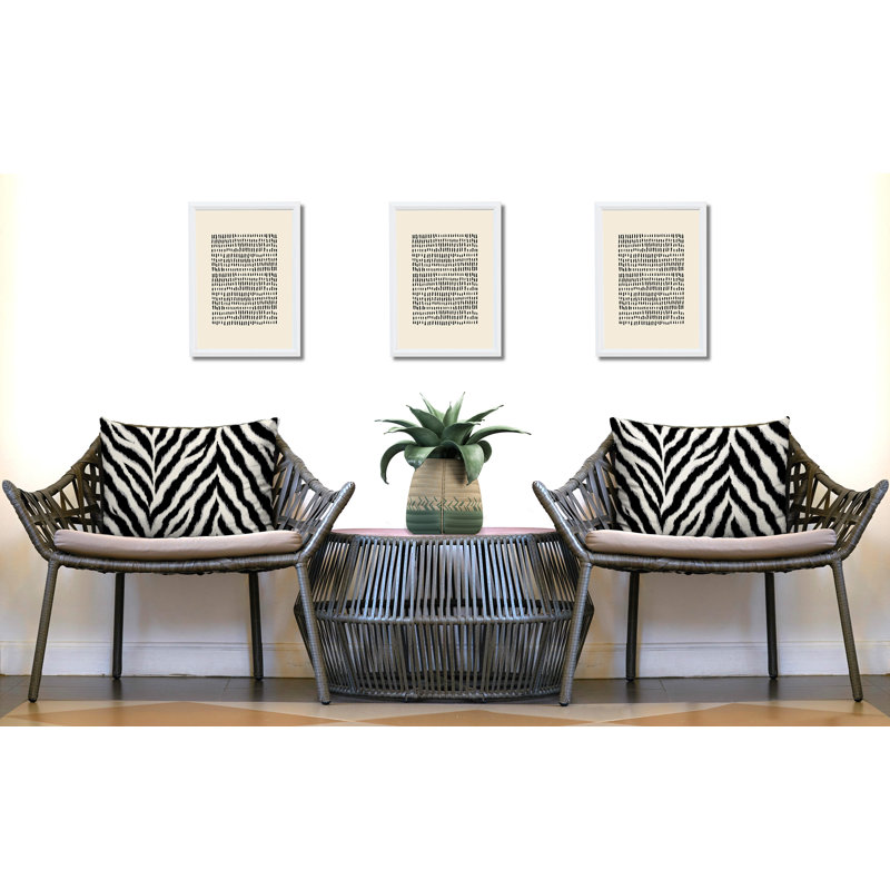 Oreiller réversible intérieur / extérieur Rio, 20x14, Gris