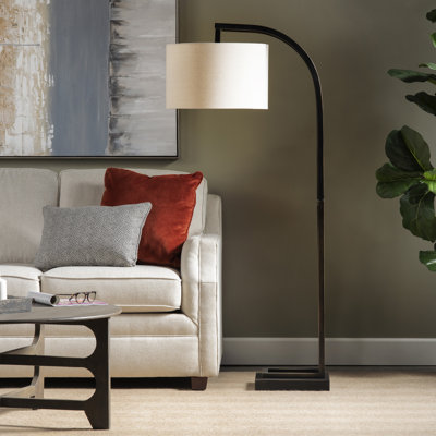 64'' Matte Arched Floor Lamp