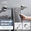 Barre à serviettes murale en acier inoxydable-41679994