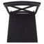 Chaise d'appoint à dossier en X Cierra-1016120000