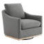 Fauteuil demi-tonneau pivotant Deary-93494370