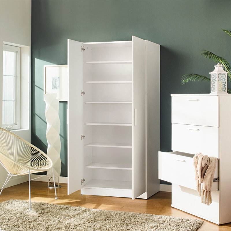 Armoire à chaussures Mia Farmhouse, Grey
