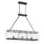 Lustre linéaire à 3 lumières Genry en noir mat-86792529