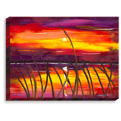 " Evening Lake Butler "