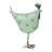 21"H Metal Polka Dot Standing Hen Decor Animal Statue