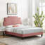 Lit plateforme en velours Modway Lindsey-130425000-130424913