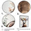 «Cute Baby Deer with Floral Crown II», reproduction de photo sur toile-470275700-470275697