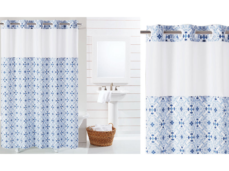 Vervain Polyester Shower Curtain