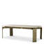 Dining Table Bodega Round Antique Brass Finish-969968104
