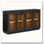 Buffet en verre arqué avec tablettes réglables-920599840