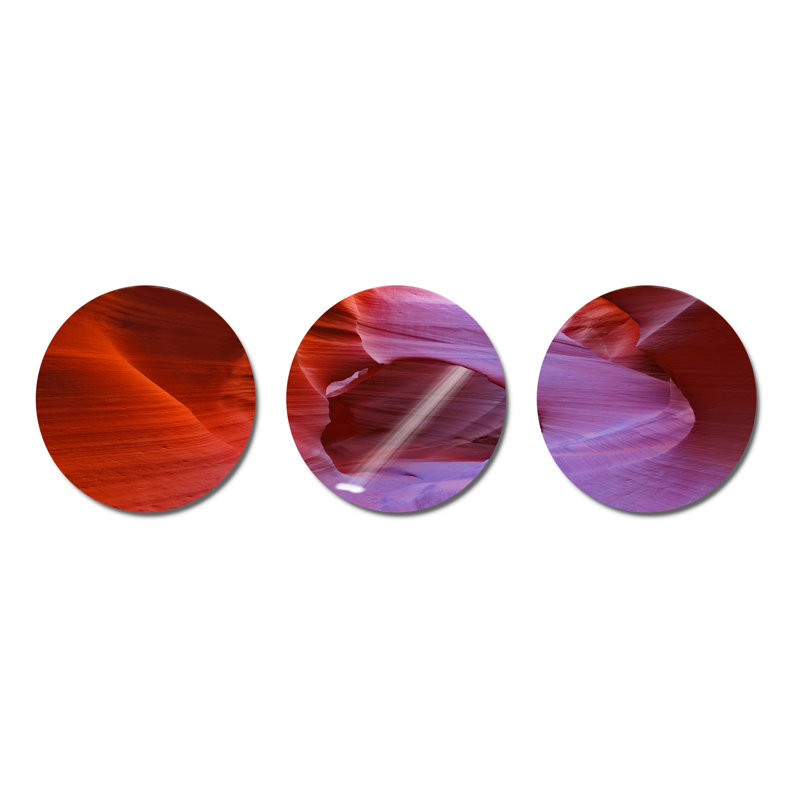 Red Orange Antelope Canyon 3 - Pieces