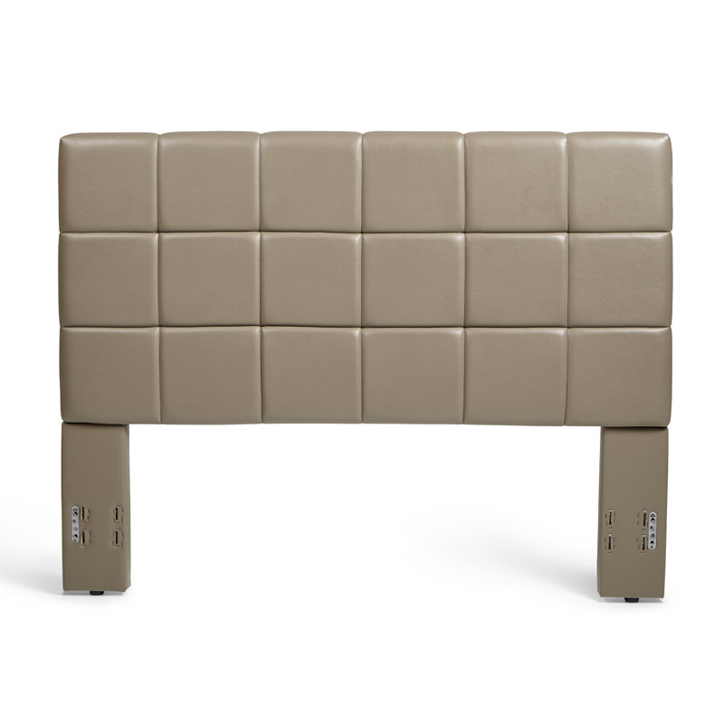 Middlebrook Upholstered Headboard, Full/Queen, Taupe
