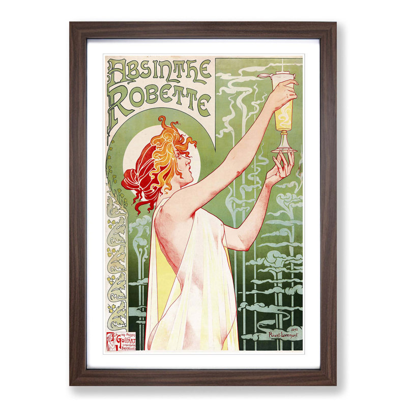 Single Picture Frame Print, Walnut