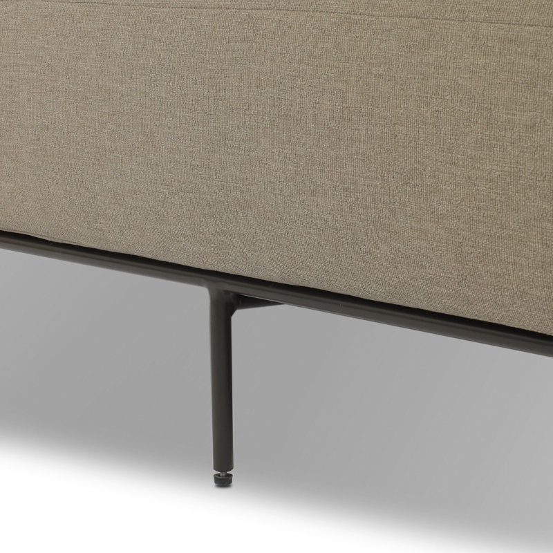 Segovia Outdoor Sofa-78"-Alessi Fawn, Alessi Fawn