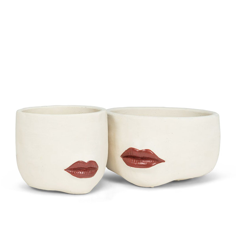 Pot Planter, 7" H x 6.5" W x 6.5" D