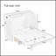Coffre-lit escamotable en pin massif avec station de charge, rangement compact et meuble télé pour les maisons modernes-563509742-563509743