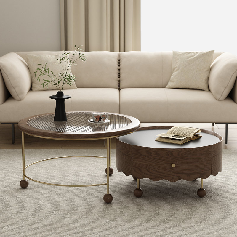 Extendable Coffee Table with Storage