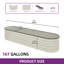Metal Raised Garden Bed,240x61x43cm-1830031391