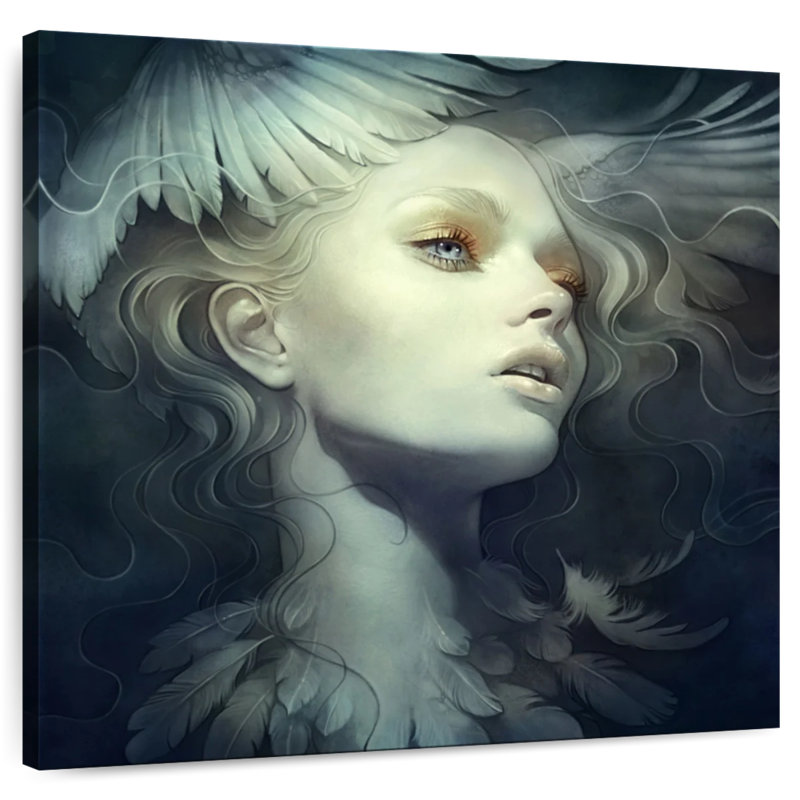 Lady Fly, 36" H x 36" W
