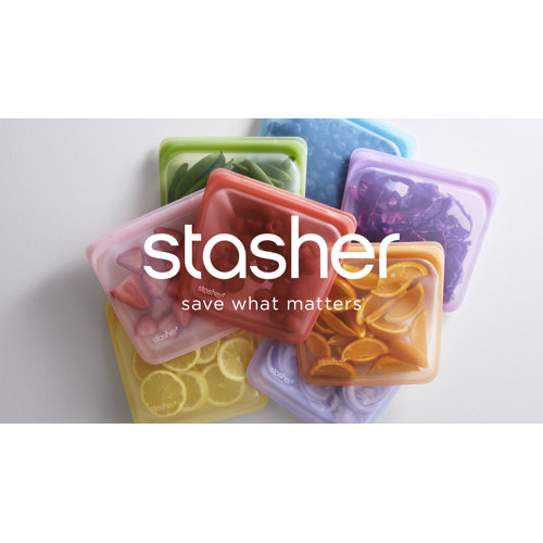 Stasher Reusable Bags Starter Set Plus - 6pk - Clear : Target