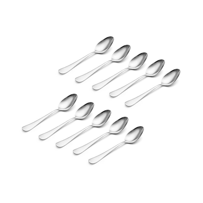 Cuillère à café en acier inoxydable Gourmet Basics par Mikasa