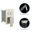 Pomme de douche double - Système de douche carré mural de 10 pouces avec valve brute-122404636